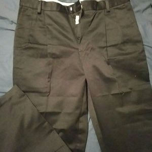 Black pleated classic fit Dockers 34-30